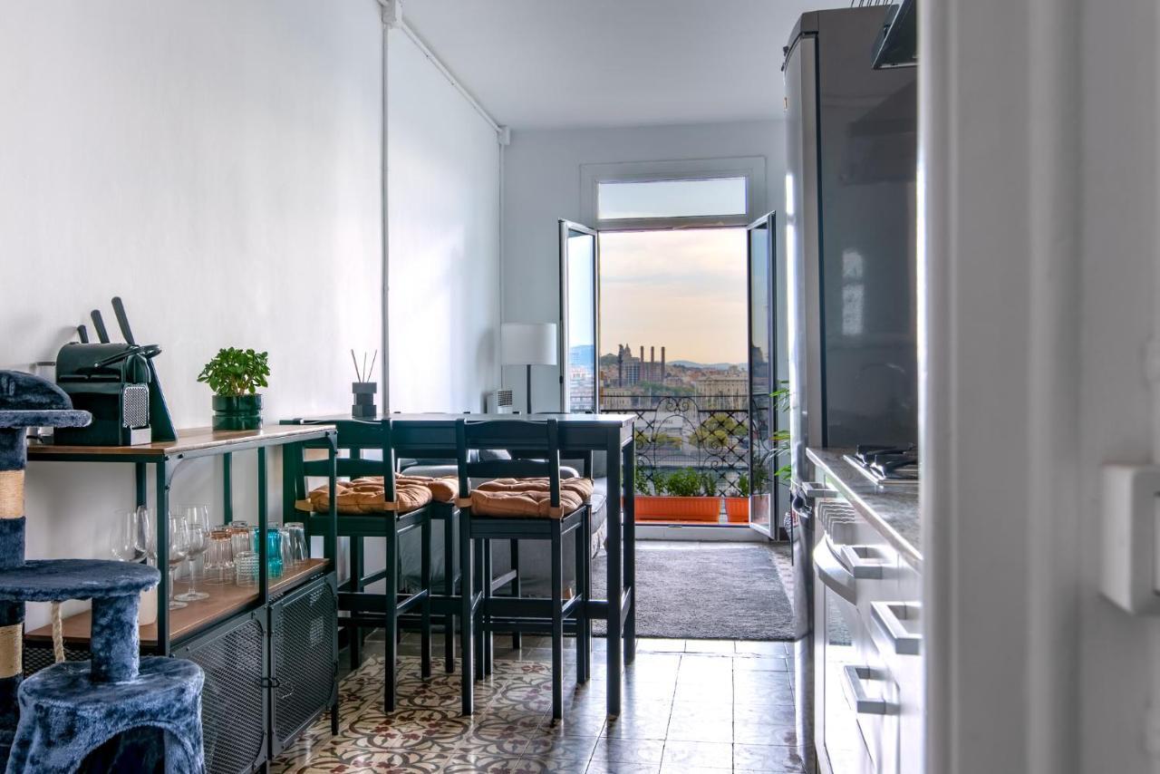 Superb Cute Flat Barcelona Bests View On The Sea For Couple 외부 사진